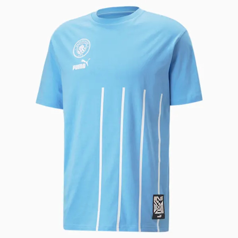 Puma Manchester City Futbolculture T-Shirt 12-Blue 2022-23