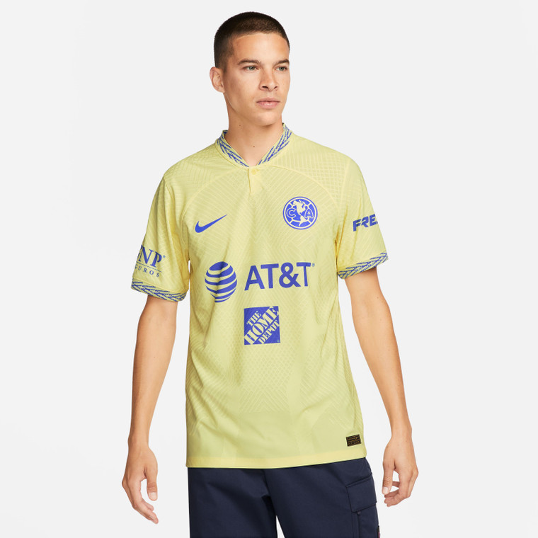 Nike Club America Authentic Home Jersey 707-Yellow 2022-23