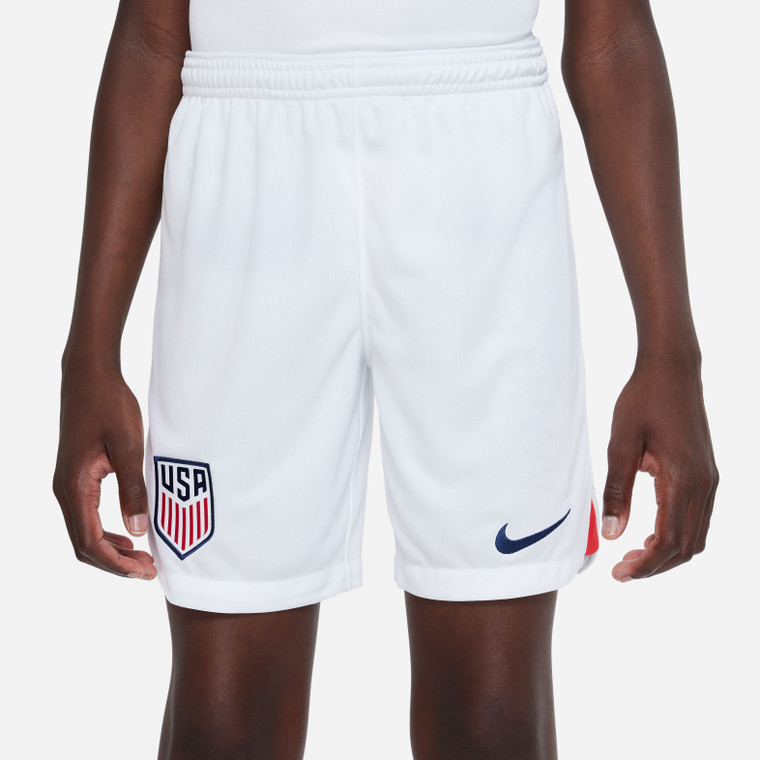 Nike USA Home Shorts Youth Version 100-White WC2022