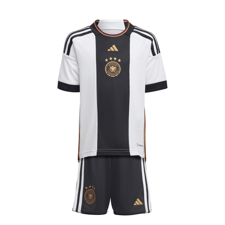 adidas Germany Home Kit Set Youth Version White WC2022