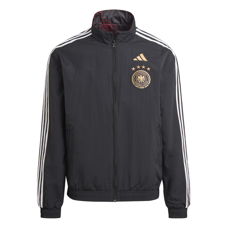 adidas Germany Anthem Jacket Black-White WC2022 