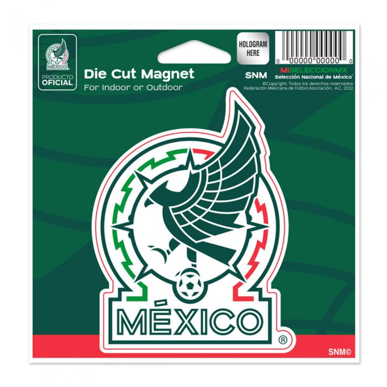 WinCraft Mexico National Soccer Die Cut Magnet