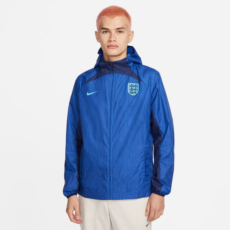 Nike England AWF Full-Zip Soccer Jacket 490-Royal WC2022 