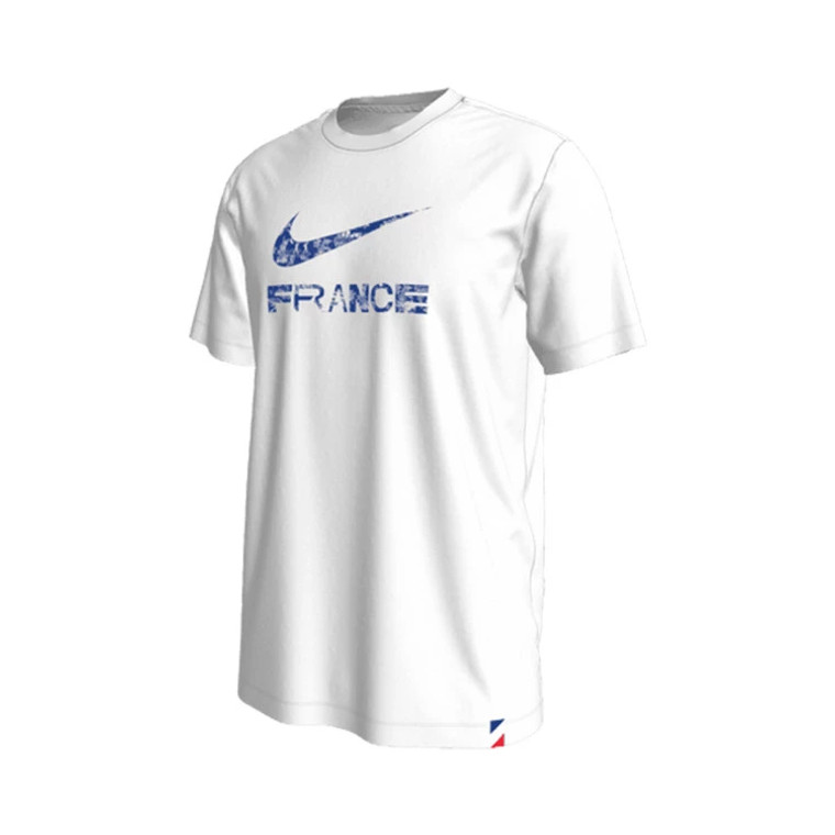 Nike France Swoosh T-Shirt 100-White WC2022