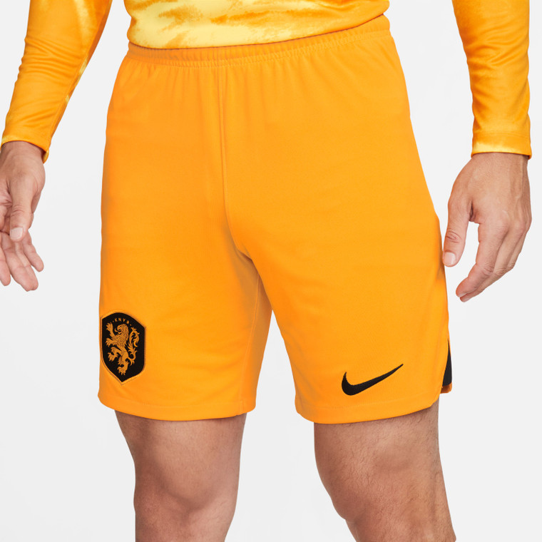 Nike Netherlands Home Shorts 833-Yellow WC2022 