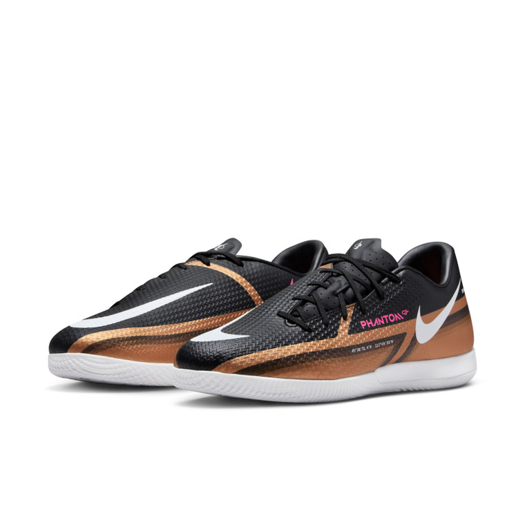 Nike Phantom GT2 Academy Indoor Soccer Shoes 810-Copper