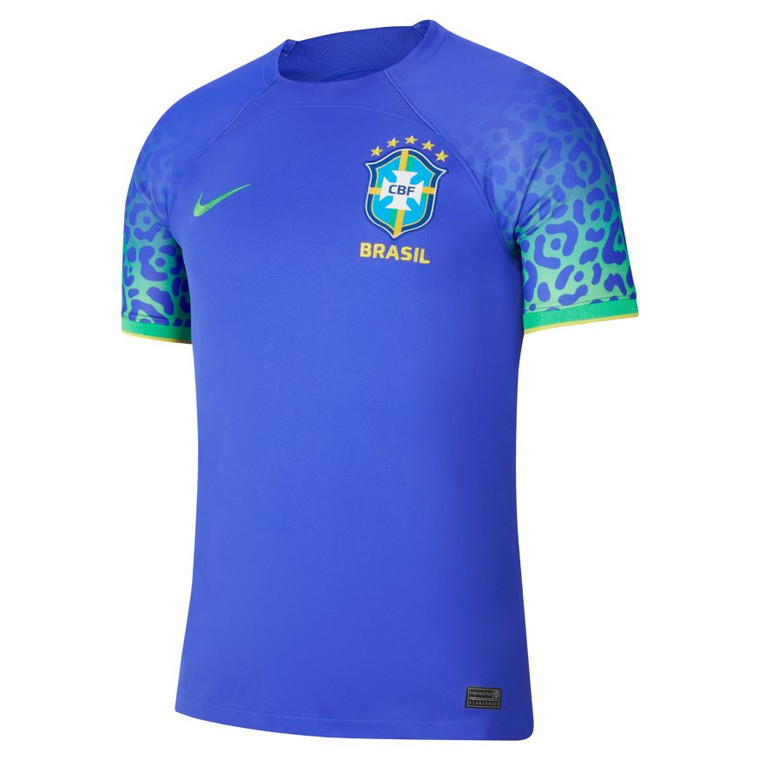 Nike Brazil Away Jersey 433-Blue WC2022