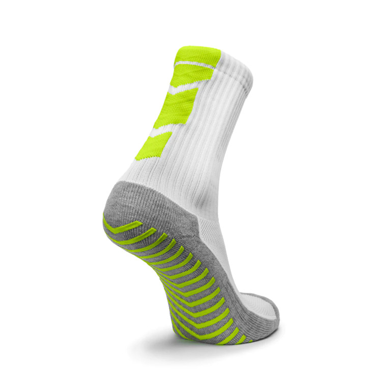 Flite Sports React Grip Socks White/Neon Green