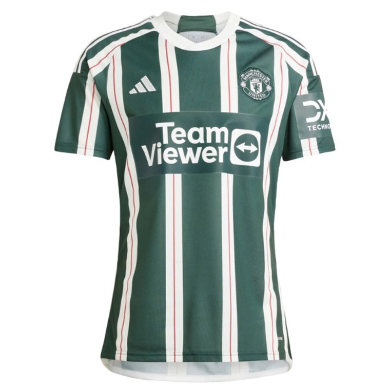 adidas Manchester United Away Jersey White/Green 2023/24