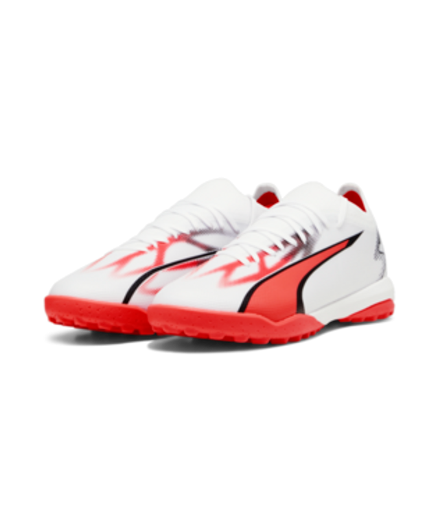 Puma Ultra Match Turf Soccer Shoes  01-White/Orchid