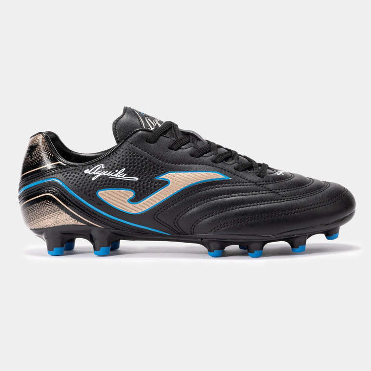 Joma Aguila 2301 Firm Ground Soccer Cleats Black/Gold