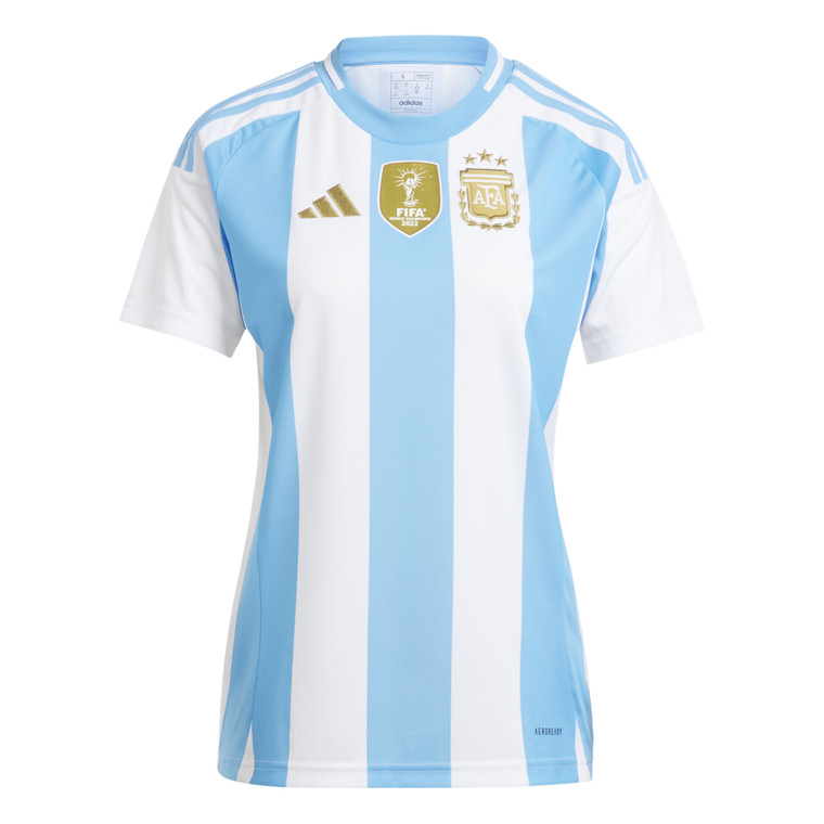 adidas Argentina Home Jersey Women's Version White/Blue Burst Copa America 2024