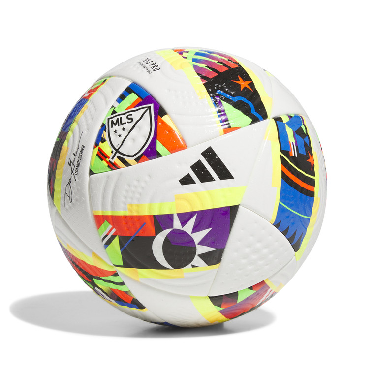 adidas MLS Pro Soccer Ball White/Black/Gold