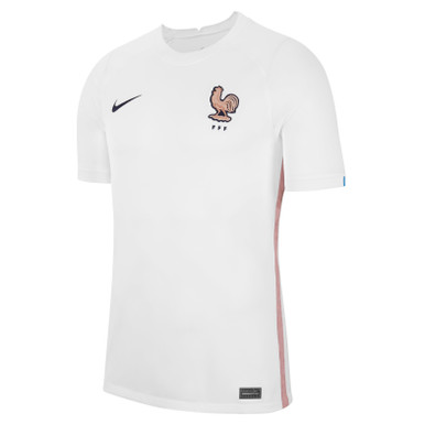 Nike France Away Jersey 22 White / 2XL