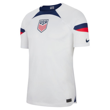 New U.S. home jersey revealed: Collared white shirt, white shorts, white  socks - Sports Illustrated