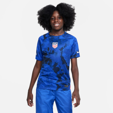 Nike USA Authentic Away Jersey 453-Blue WC2022 - Chicago Soccer