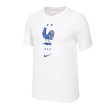 Nike France T Shirt 100 White WC2022 Chicago Soccer