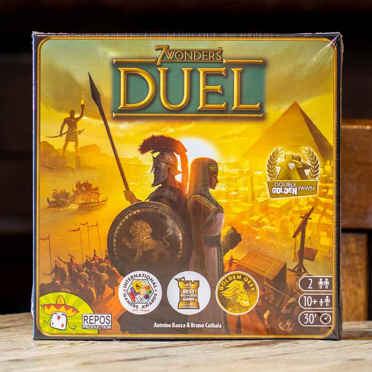 7 Wonders Duel Board Game - Getty Museum Store