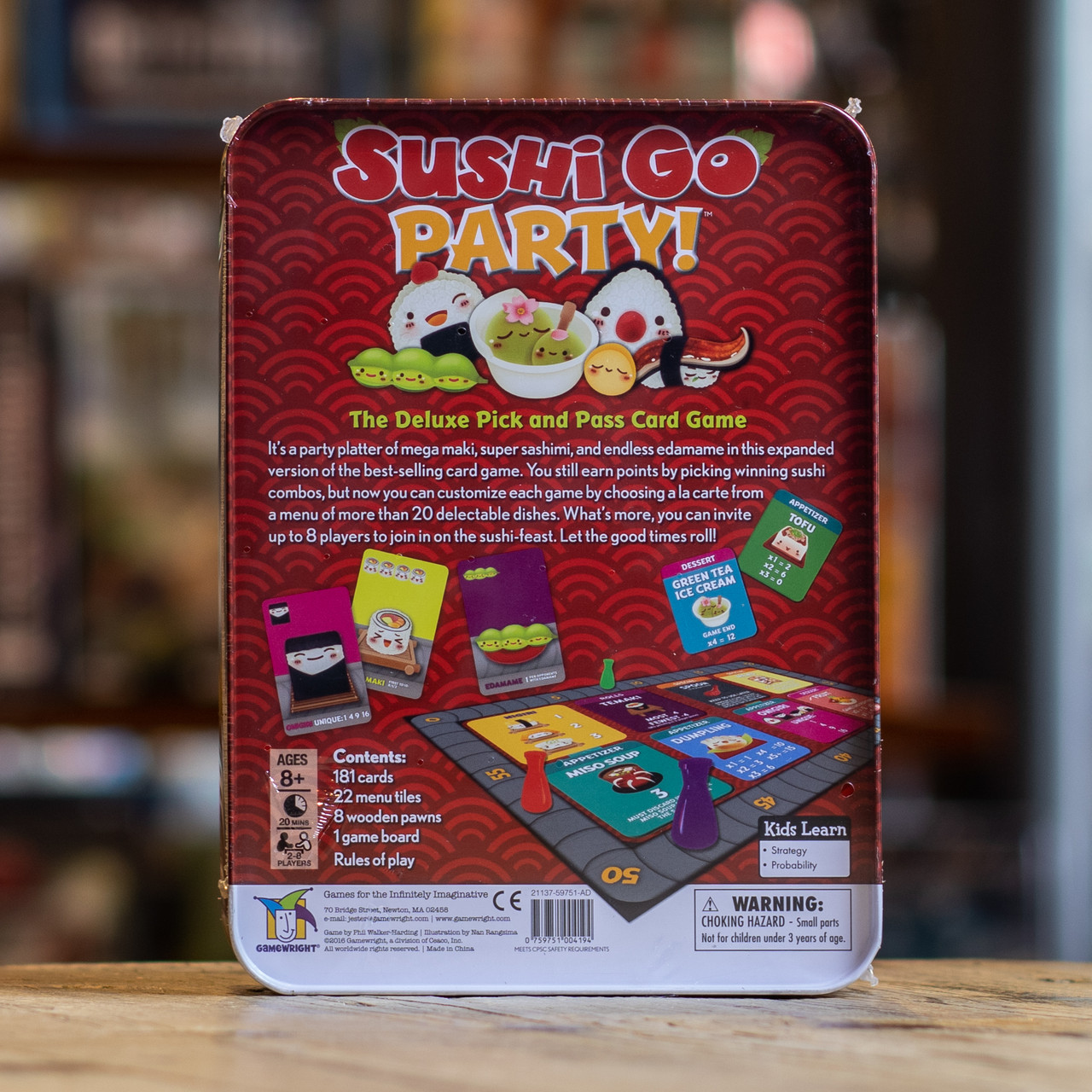 Sushi Go!-The Pick and Pass Card Game