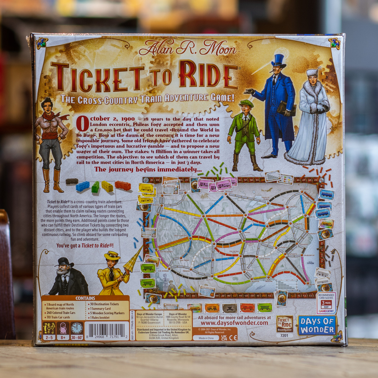 Ticket To Ride: The Cross-Country Train Adventure Game! - George & Co.