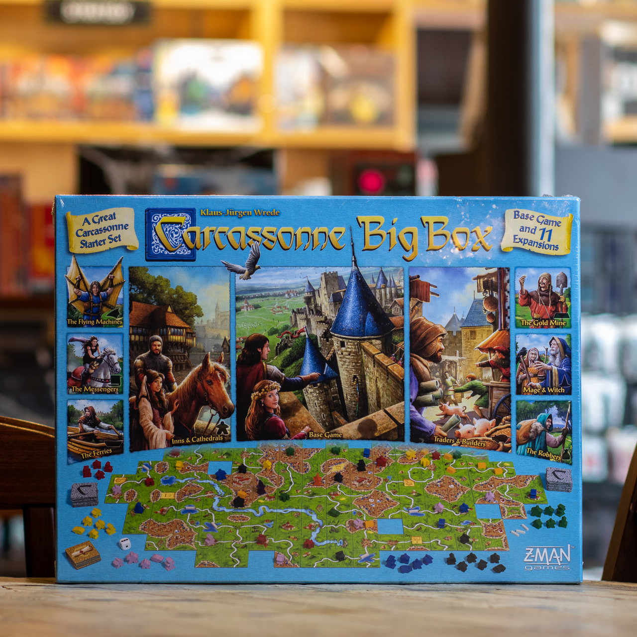 Carcassonne Big Box 2022 Edition Includes Base Game and 11