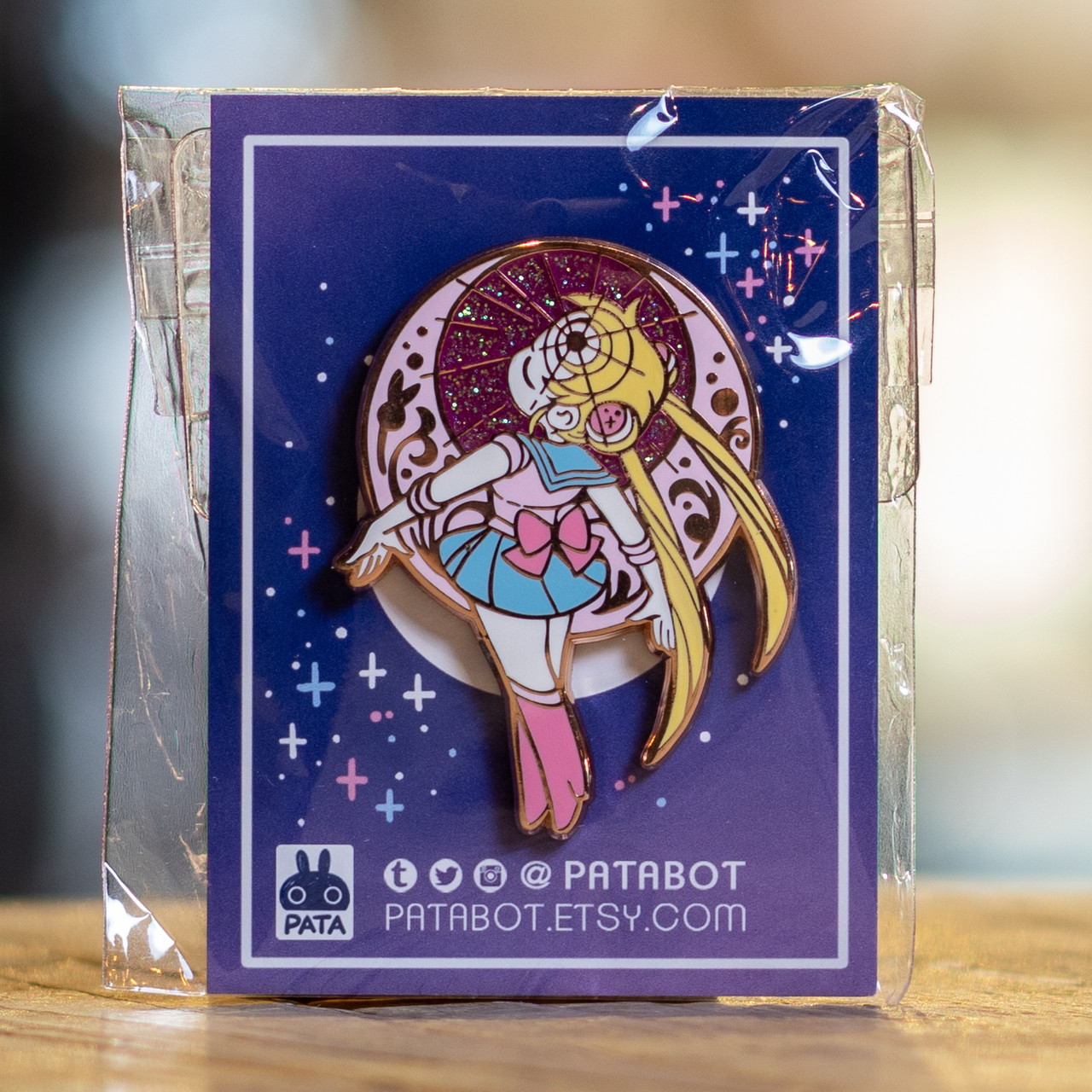 Mox Boarding House  Sailor Moon Enamel Pin