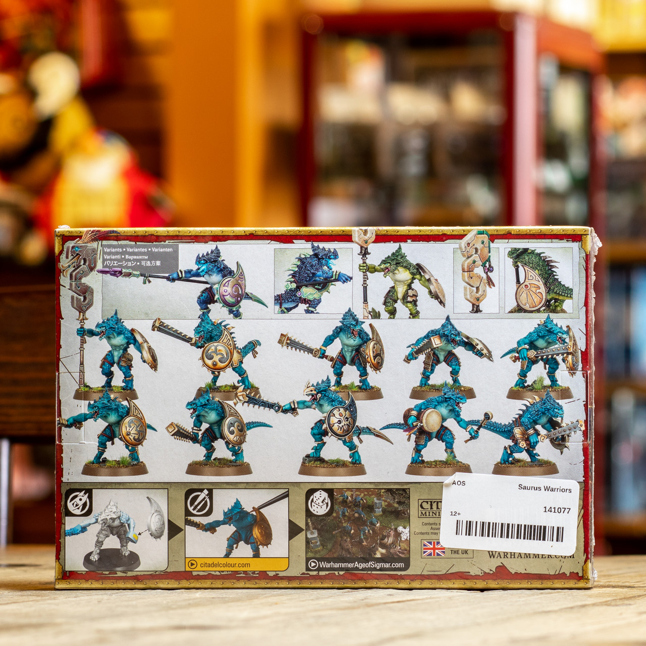 キャラクター Warhammer: Age of Sigmar Saurus Warriors Saurus Warriors