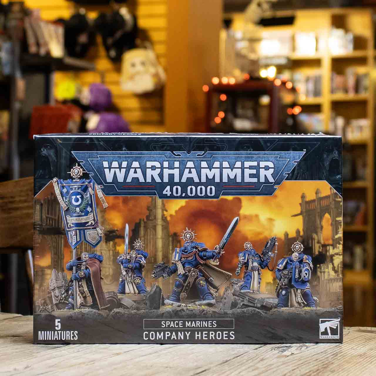 Warhammer 40K: Space Marines - Warhammer Heroes Ultramarines Series 4(Box)