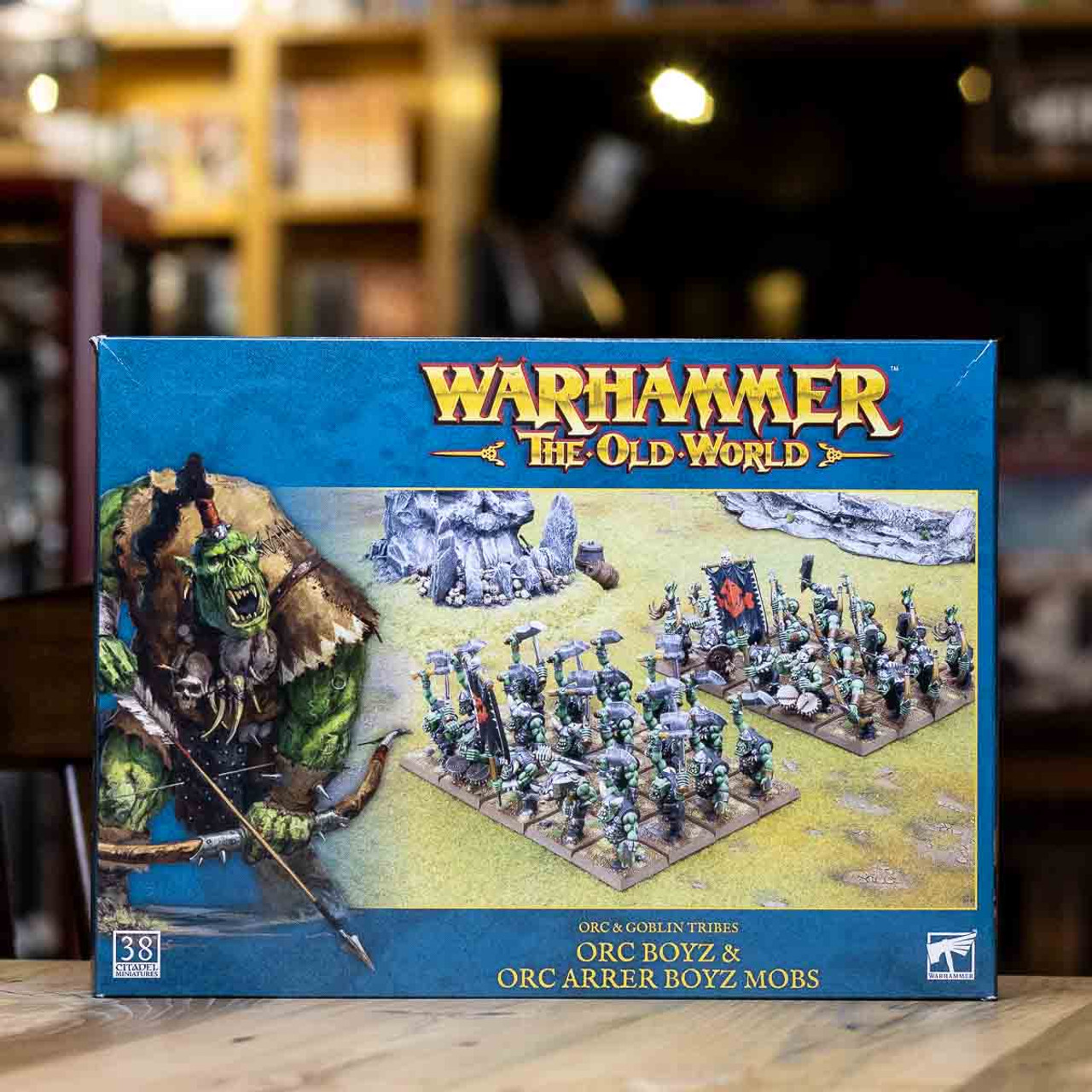 warhammer old world orc boyz 25体 Mox Boarding House | Warhammer: The Old World - Orc Boyz