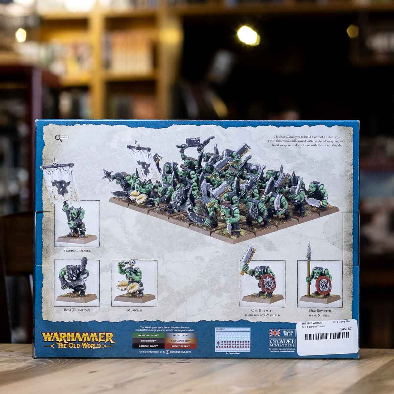 Mox Boarding House | Warhammer: The Old World - Orc Boyz Mob