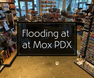 Flooding at Mox Portland