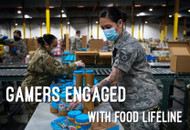 Gamers Engaged with Food Lifeline