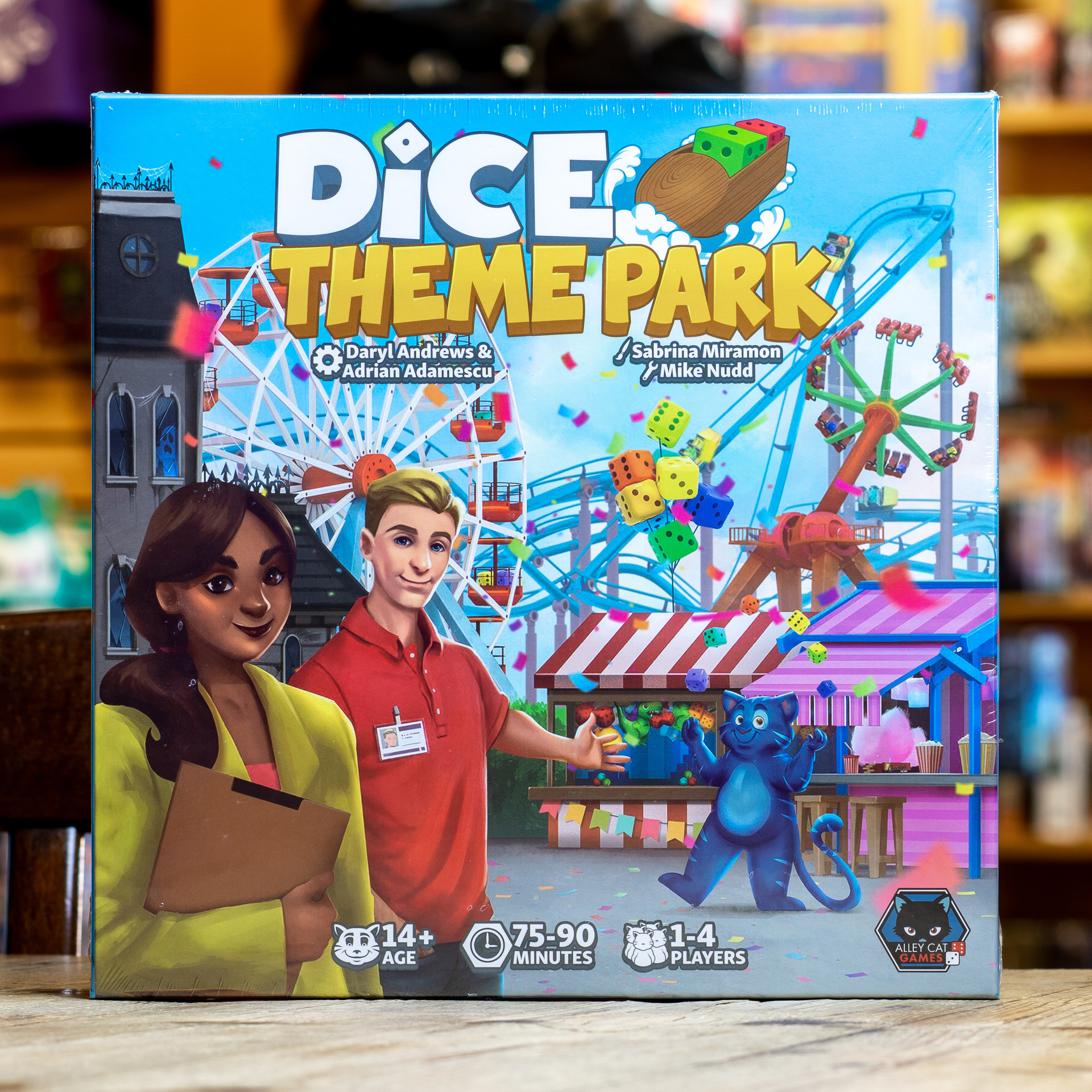 Mox Boarding House Dice Theme Park