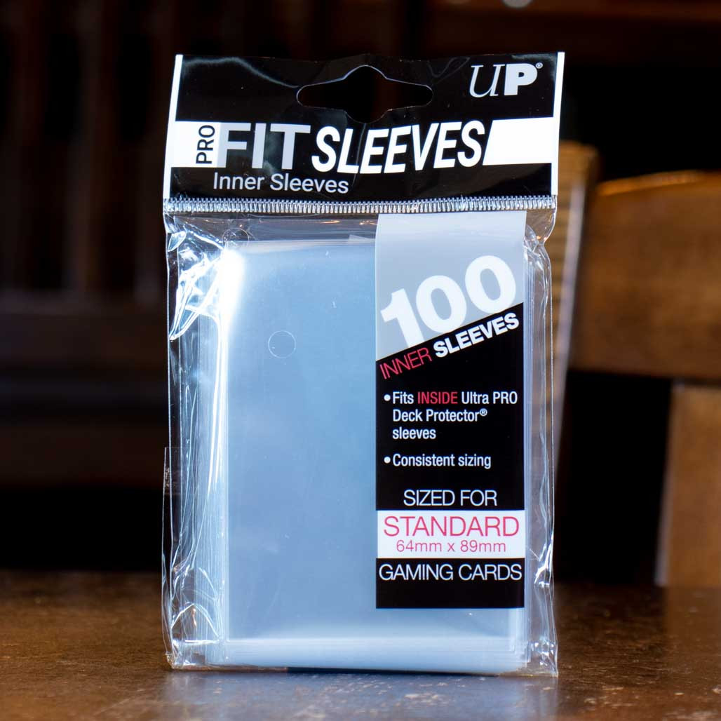 Ultra PRO - Manchons Pro Fit Standard - Protection Cartes à Collectionner - Lot De 100 - Transparent