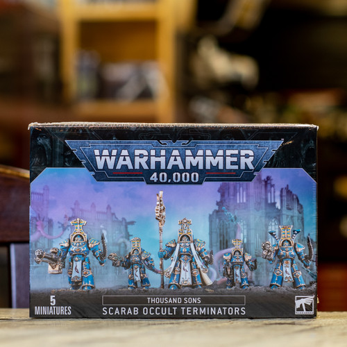 Warhammer 40K - Scarab Occult Terminators