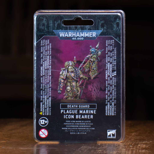 Warhammer 40K - Plague Marine Icon Bearer