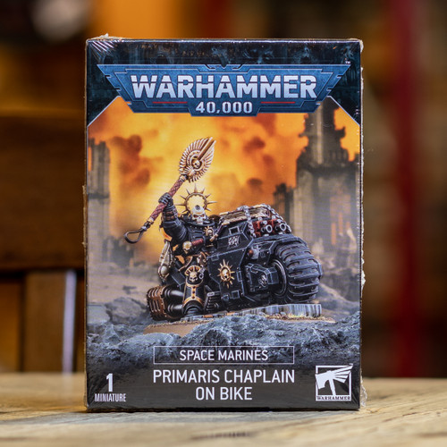 Warhammer 40K - Primaris Chaplain on Bike