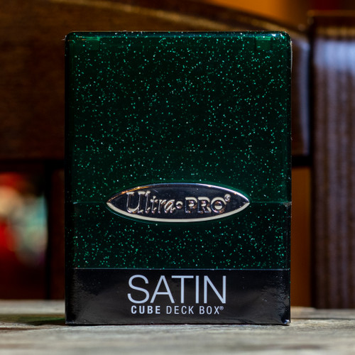 Ultra PRO 100+ Satin Cube - Glitter Green