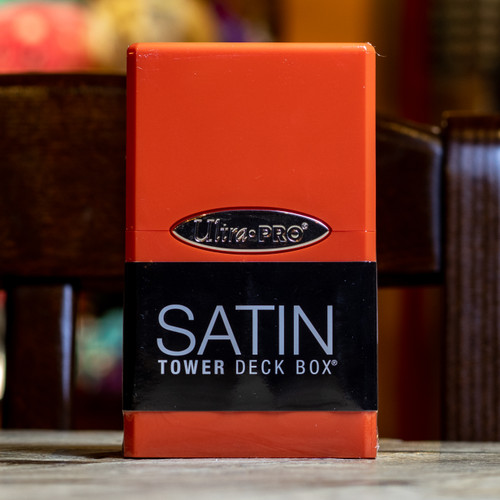 Ultra PRO 100+ Satin Tower - Pumpkin Orange
