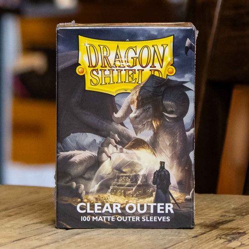 Dragon Shield Matte Clear Outer Sleeves