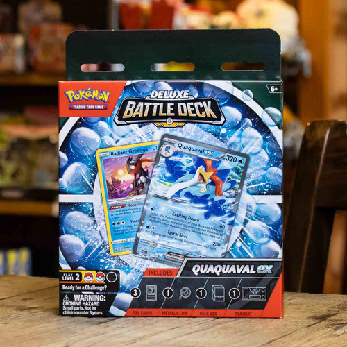 Pokemon TCG - Quaquaval ex Deluxe Battle Deck