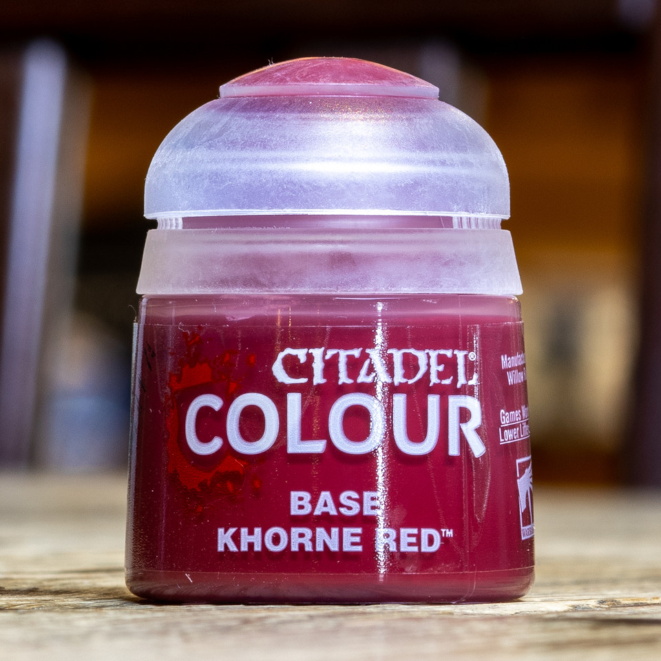 Mox Boarding House Citadel Khorne Red