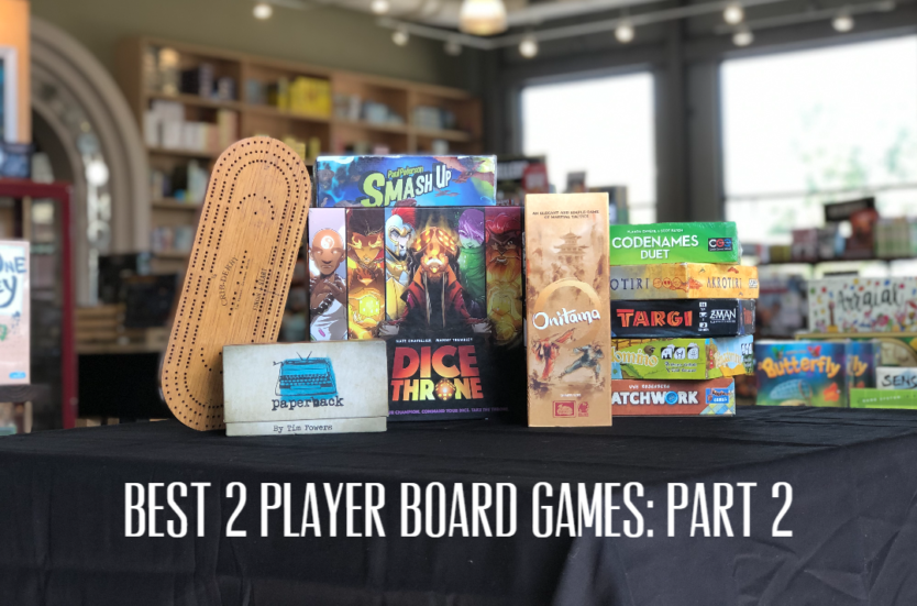 Best 2-player board games for couples to play in an hour or less