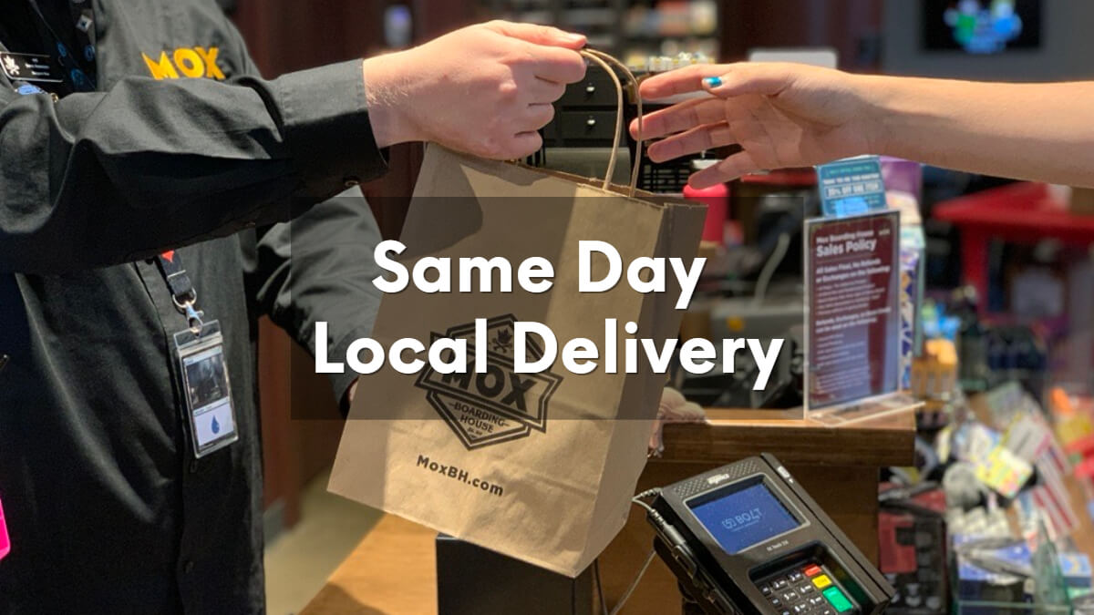 Same Day Local Delivery Now Available!