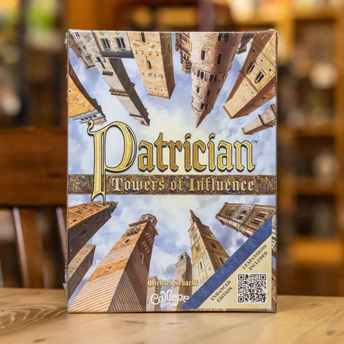 Patrician Towers of Influence, Battle of The Master Builders in Medieval Italy, Board Game for 2-5 Players Ages 8+
