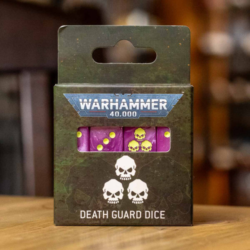 WH40k】デスガード・ダイス / WARHAMMER 40000: DEATH GUARD