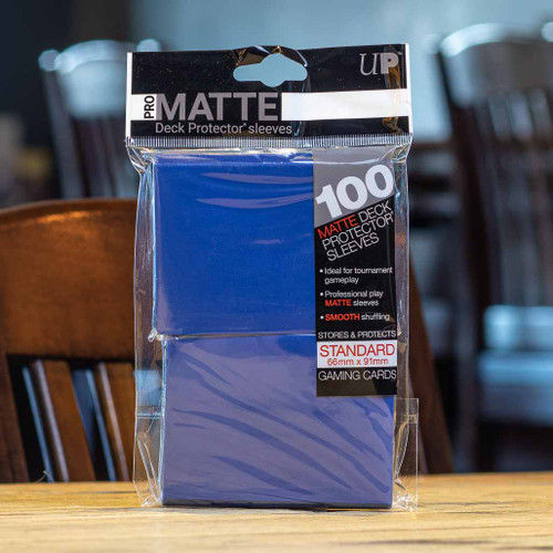 Mox Boarding House  Ultra PRO Sleeves Matte Blue (100ct)