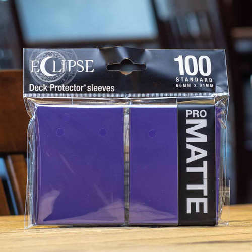 Mox Boarding House  Ultra PRO Eclipse Matte Royal Purple (100ct)