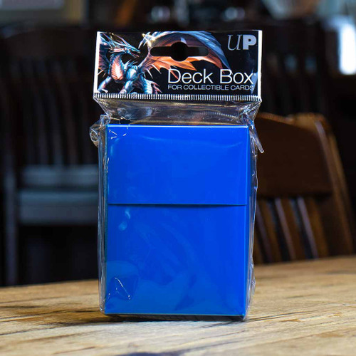 Blue Ultra Pro 80 Card Deck Box 