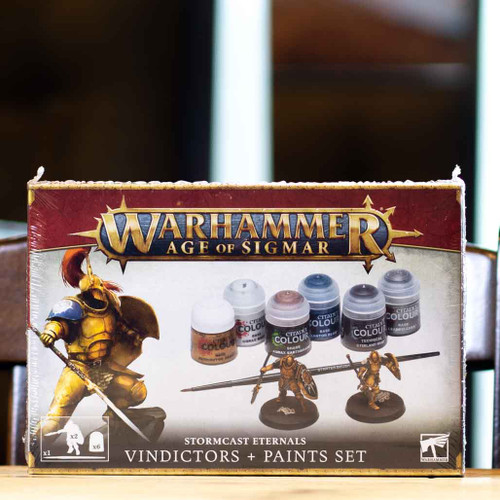 Mox Boarding House  Warhammer AoS - Vindictors + Paints Set